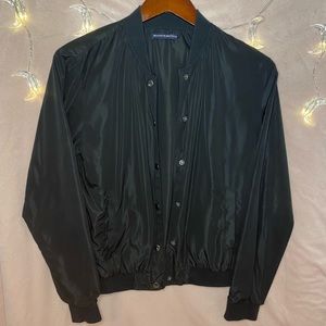 ☁️Black Brandy Melville Bomber Jacket